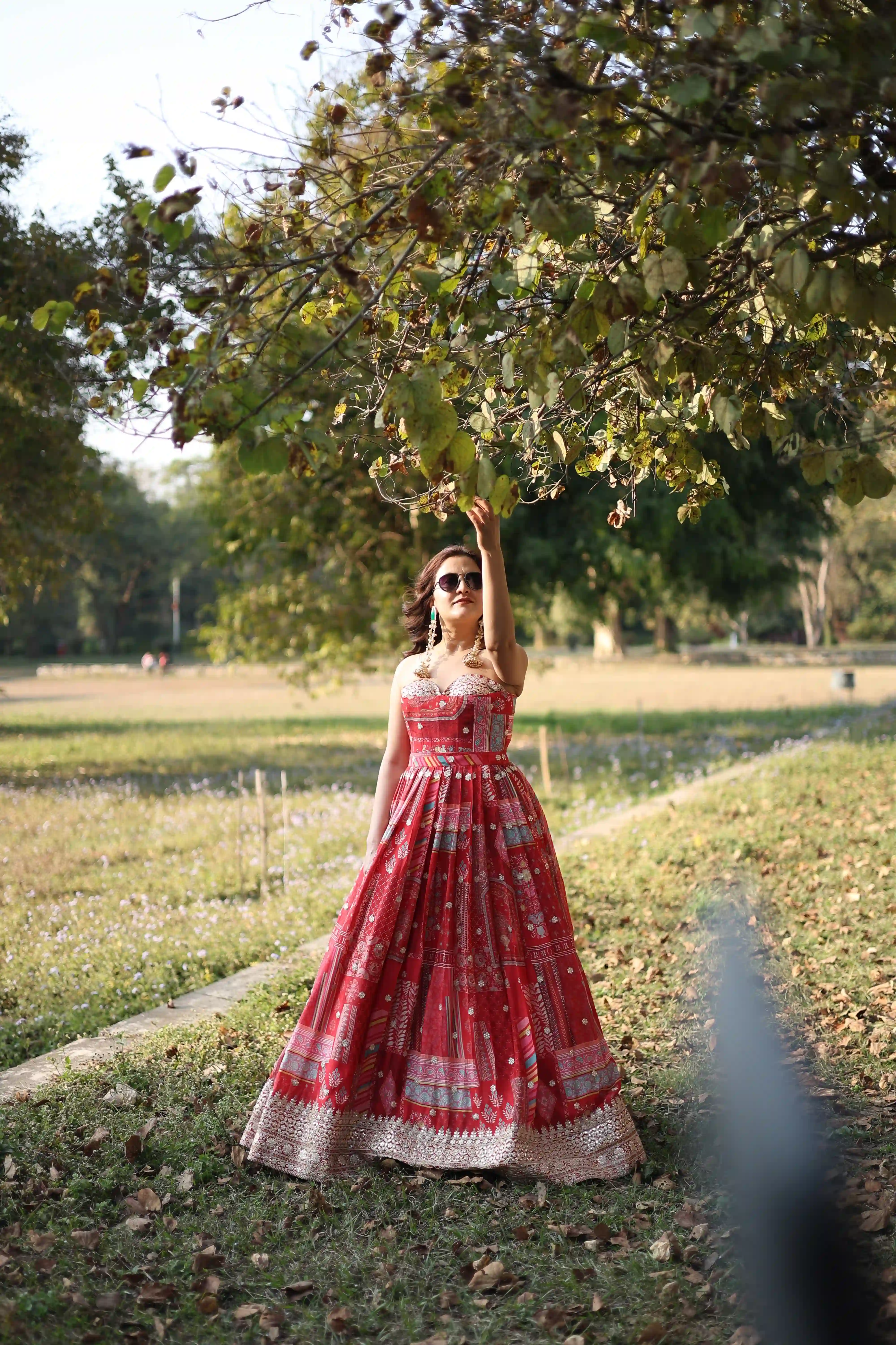 Modern Virasat Lehenga